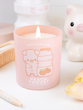 Candle - Peach Yakult