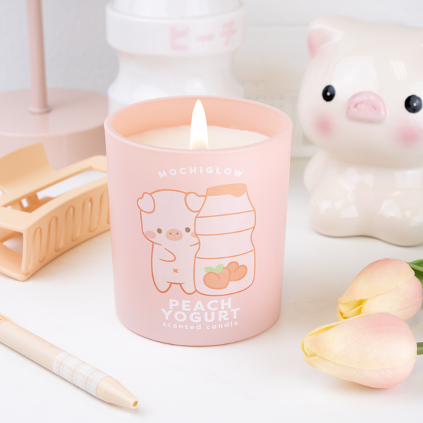 Candle - Peach Yakult