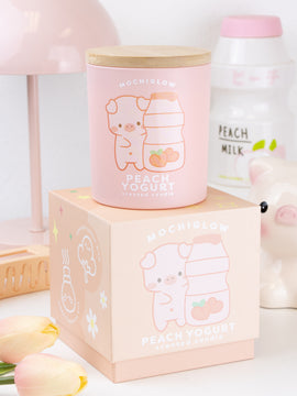 Candle - Peach Yakult
