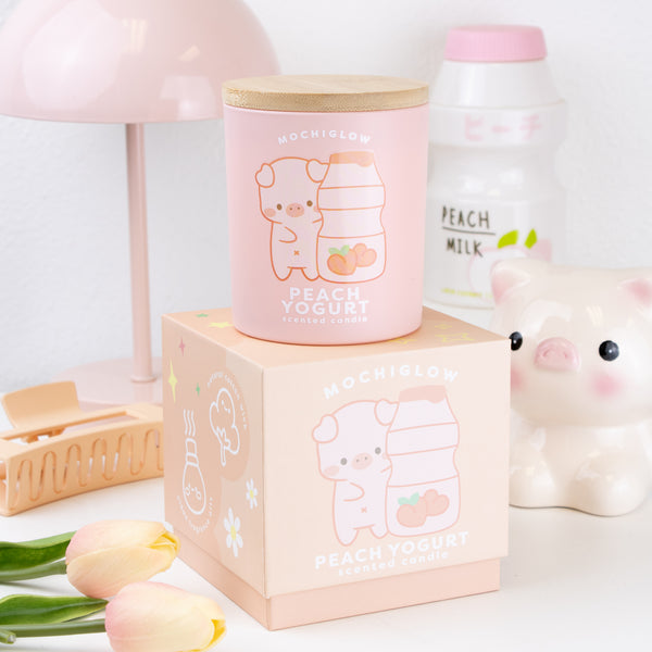 Candle - Peach Yakult