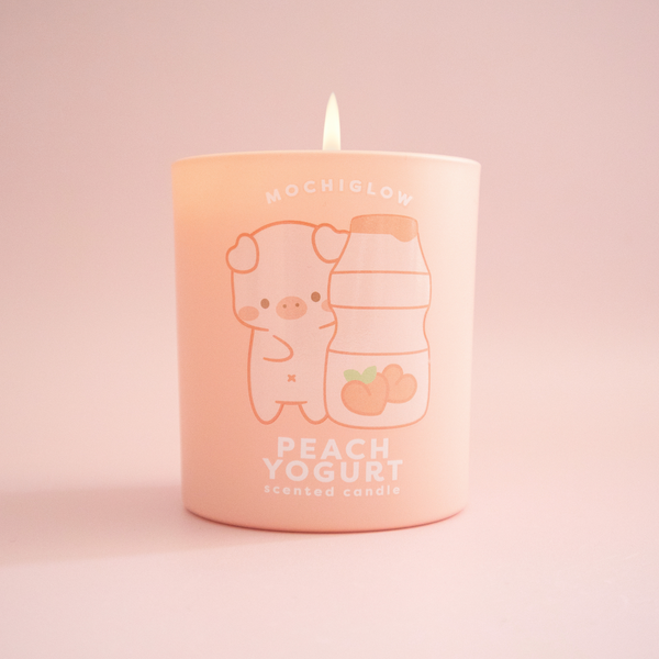 Candle - Peach Yakult
