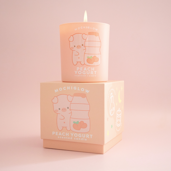 Candle - Peach Yakult