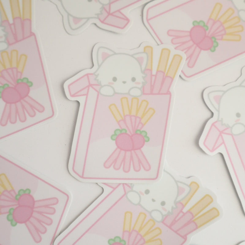 Sticker - Strawberry Pocky
