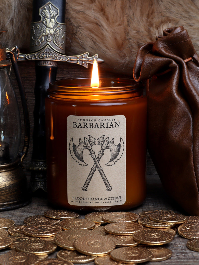 Fantasy Candle - Barbarian