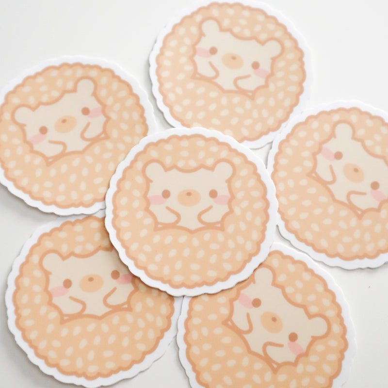 Sticker - Sesame Hedgehog Ball