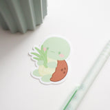 Sticker - Pandan Coconut Turtle