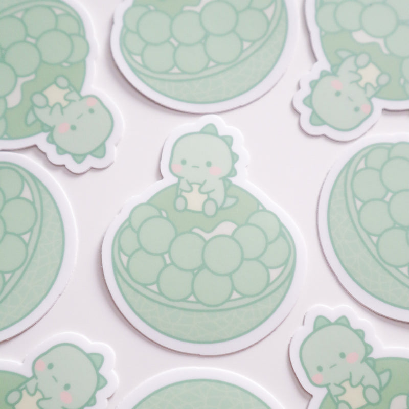 Sticker - Honeydew Bingsu Dino