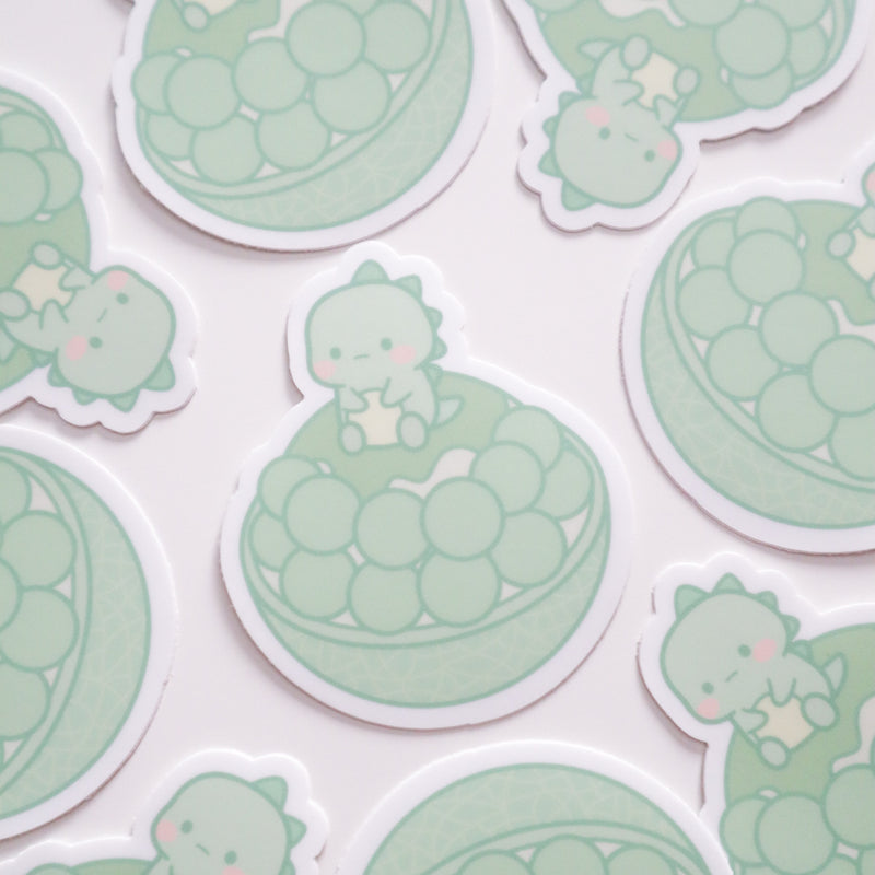 Sticker - Honeydew Bingsu Dino