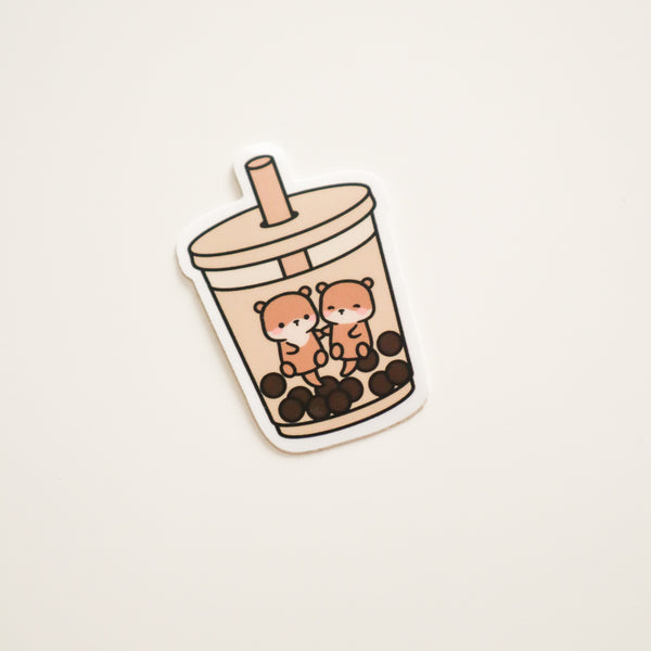 Sticker - Milk Tea Otter