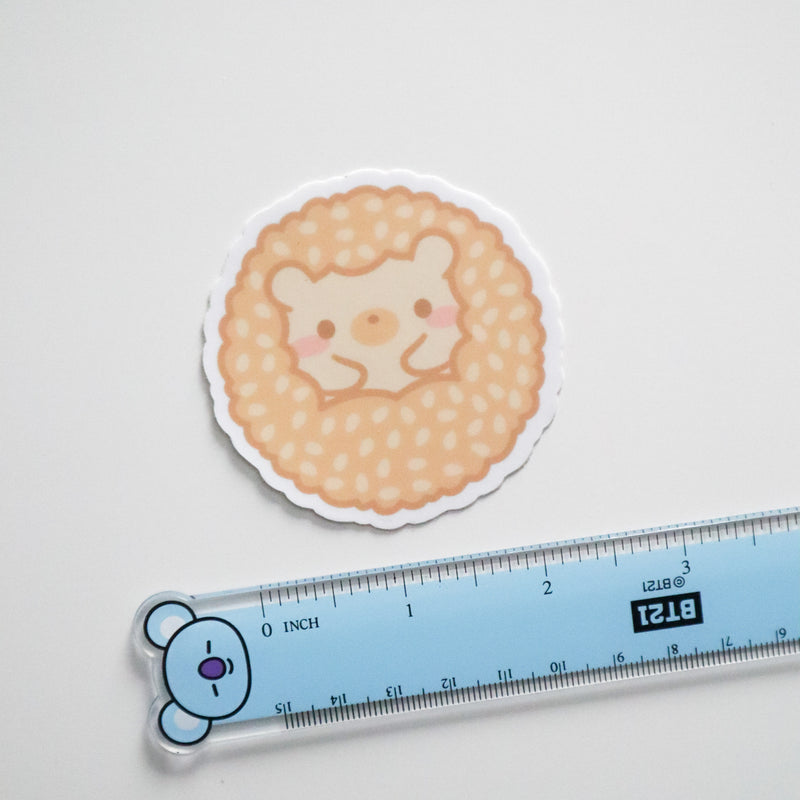 Sticker - Sesame Hedgehog Ball