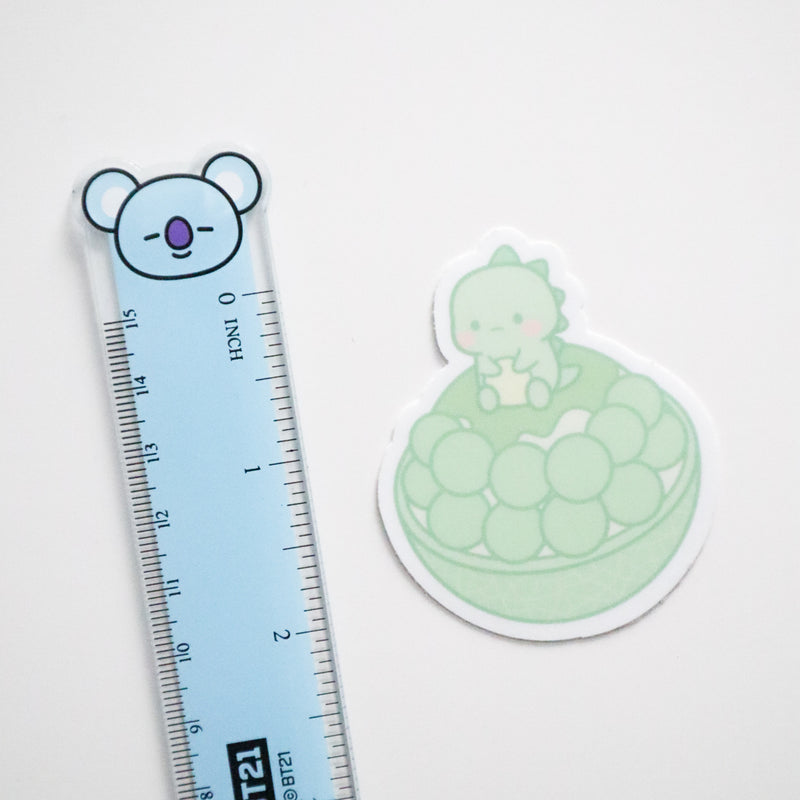 Sticker - Honeydew Bingsu Dino