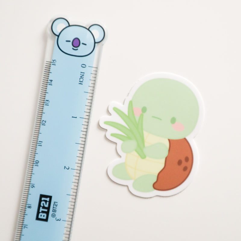 Sticker - Pandan Coconut Turtle