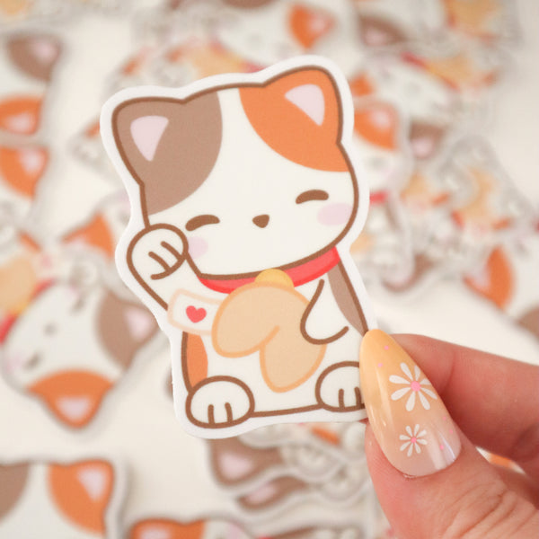 Sticker - Fortune Cookie Cat