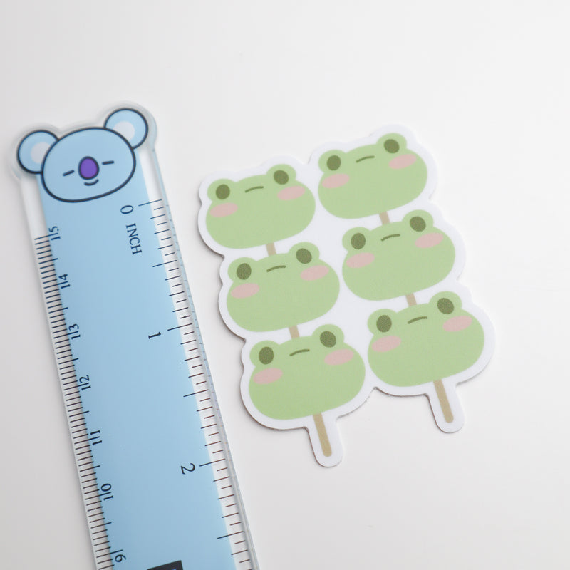 Sticker - Matcha Dango Froggies