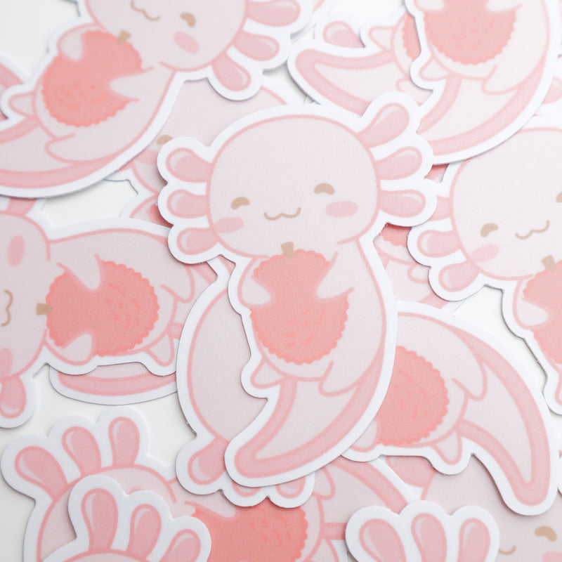 Sticker - Lychee Axolotl
