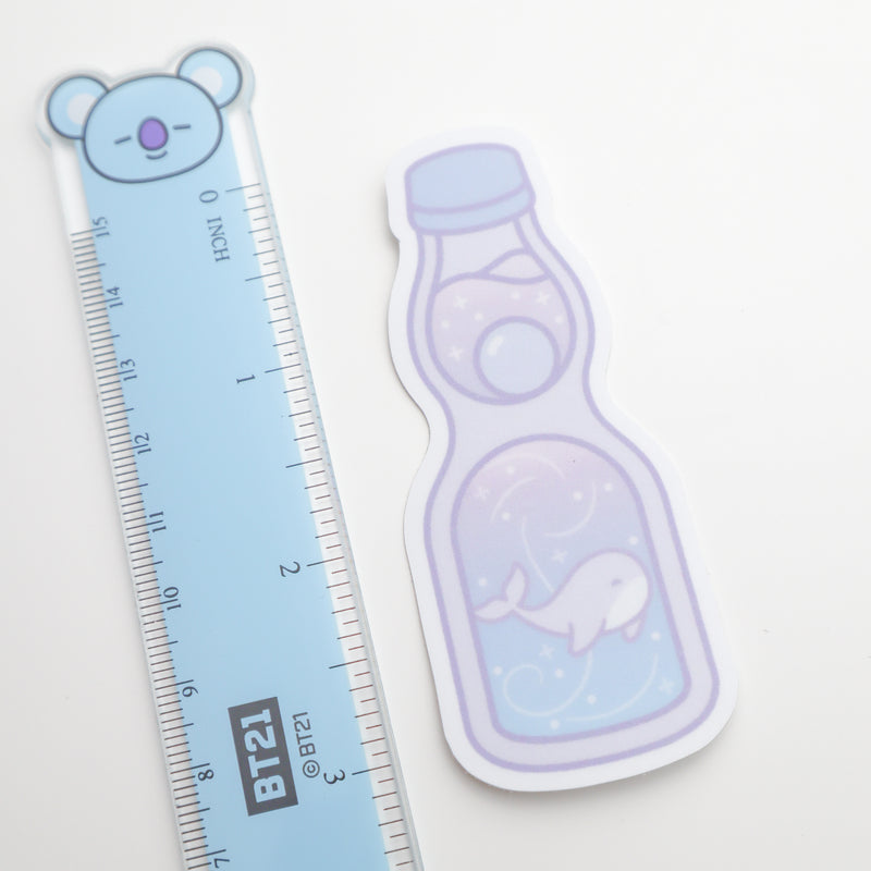 Sticker - Grape Galaxy Ramune Whale